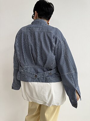 Giubbetto rigolina denim