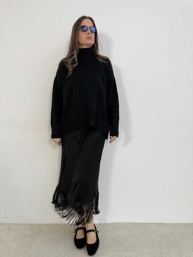 Pull New Lolita collo - Nero 