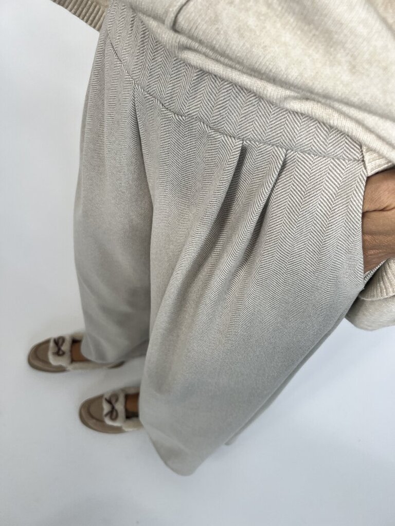 Panta gonna spinato - Beige 