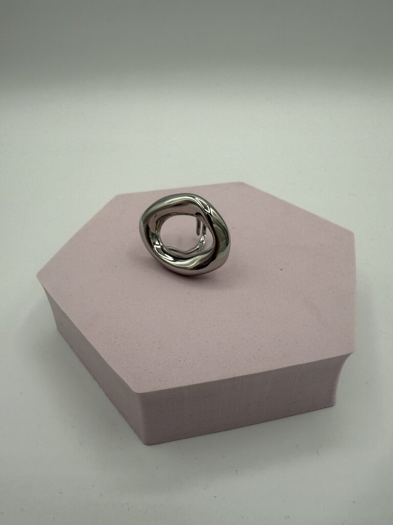 Anello ovale silver 