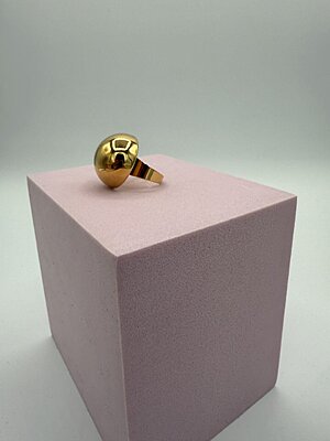 Anello ball gold
