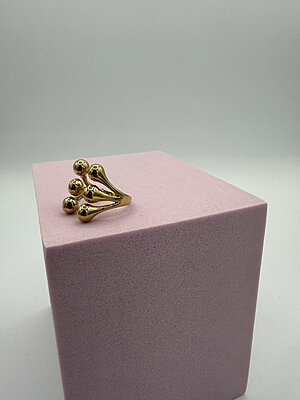 Anello six ball gold