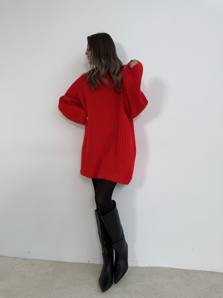 Maxi pull Astra - Rosso 