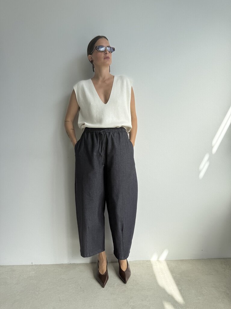 Pantalone Ulisse denim - dark blue 