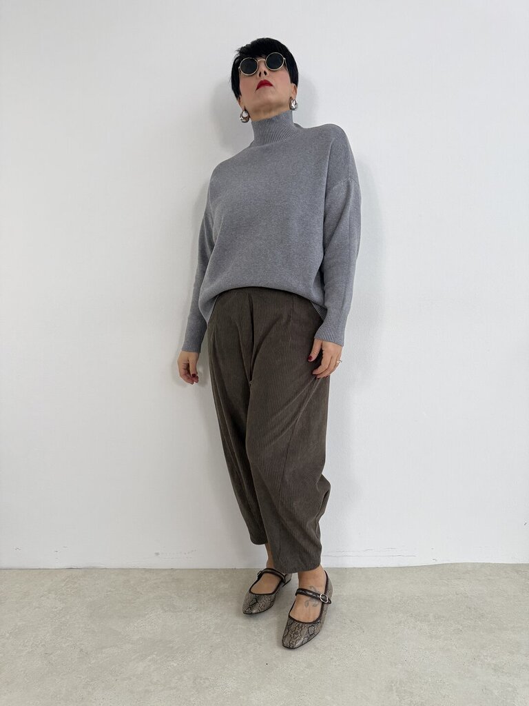 Pull New Lolita collo - Grigio 