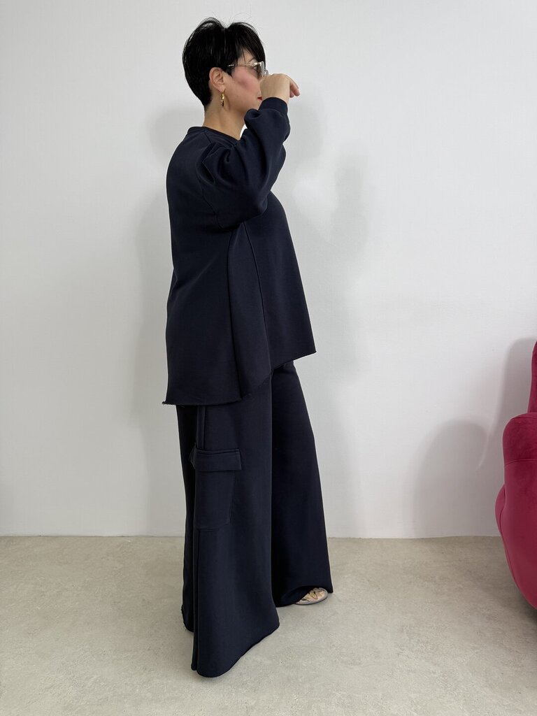 Palazzo cargo Set Marwa - Blu 