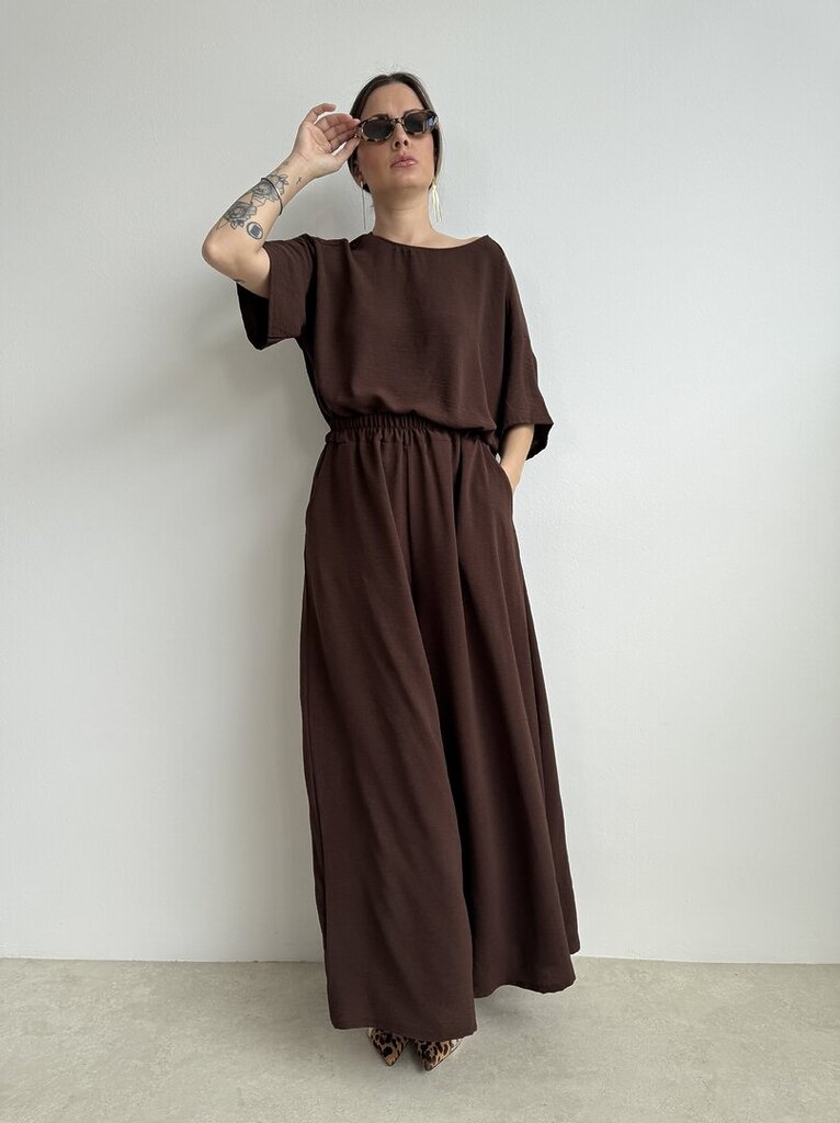 Pantalone BETTY - marrone 