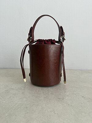Bag Bucket carminio