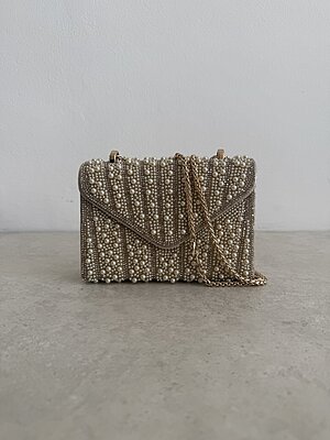 Pochette Pearl oro