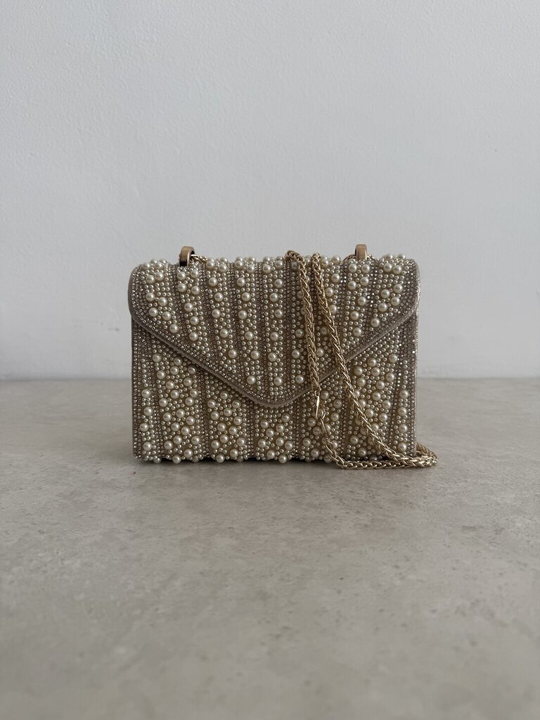 Pochette Pearl oro 