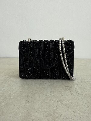 Pochette Pearl nero