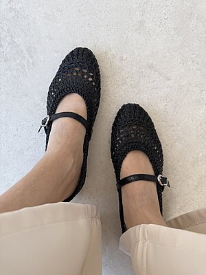 Ballerina Corfù Black