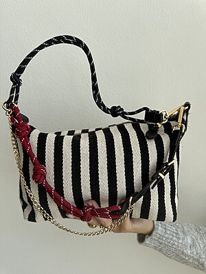 Bag MIU JACQUARD nero