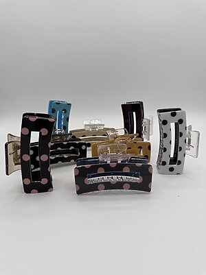 MOLLETTONE CAPELLI POIS