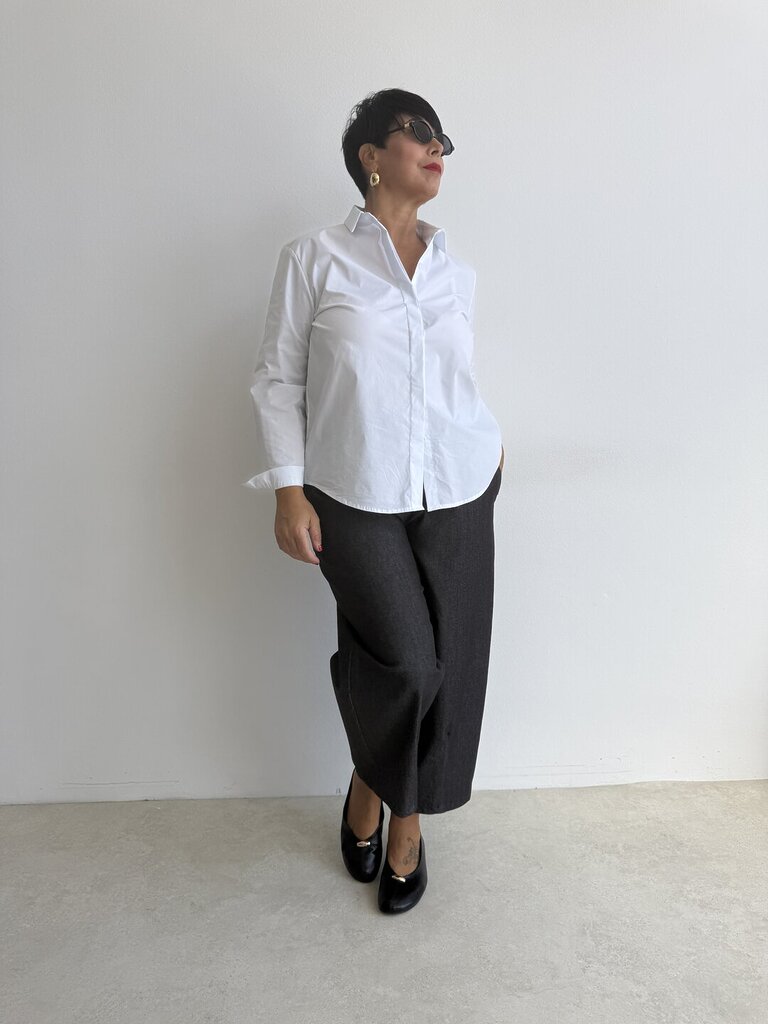 Pantalone Ulisse denim - Grigio 