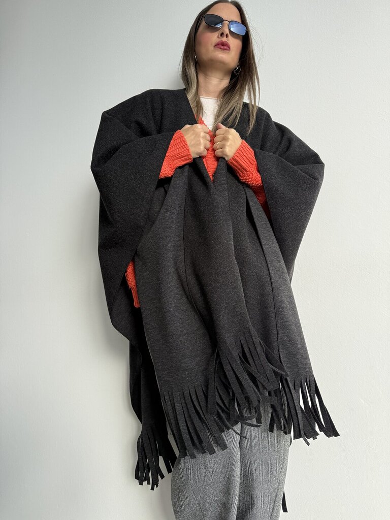 Mantella unita spilla - antracite 