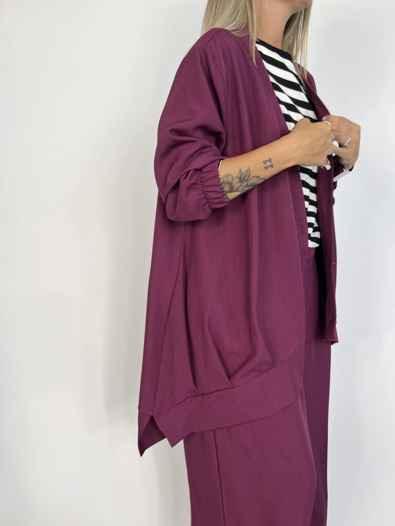 Cardigan ovetto MARY - Orchidea 