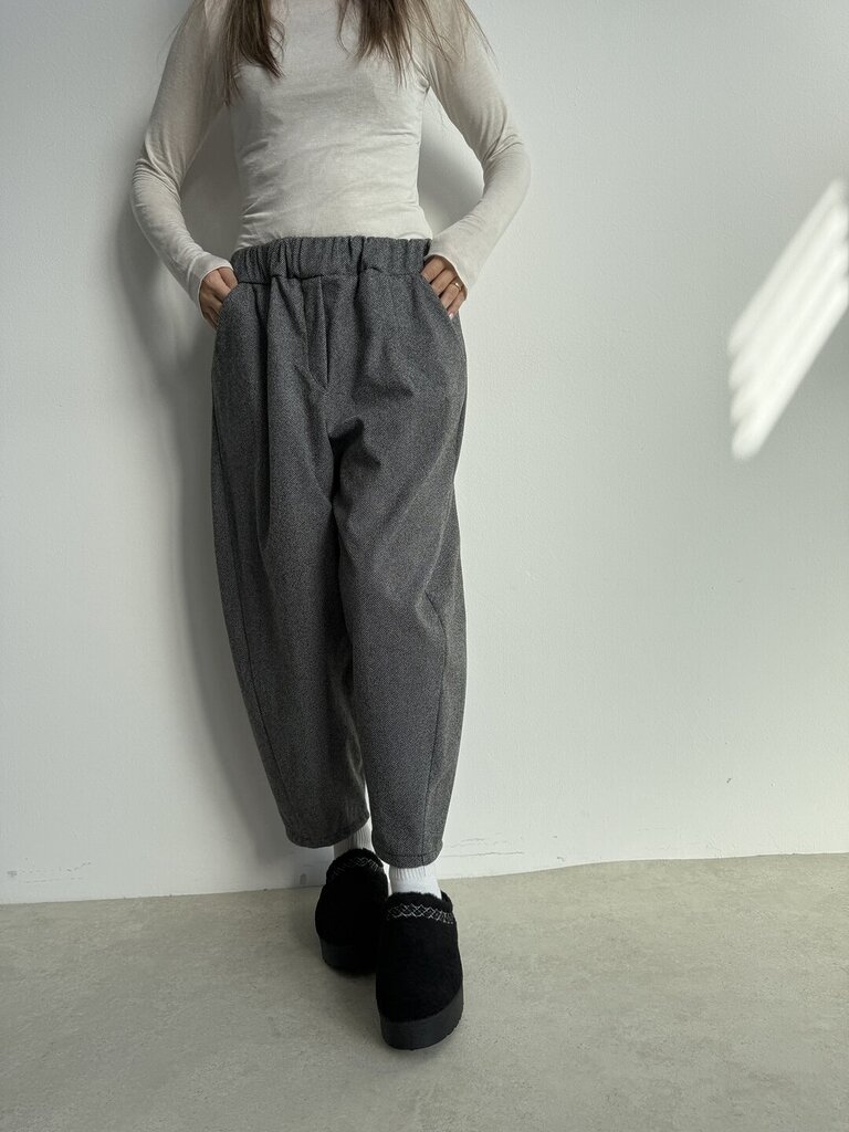 Panta spinato Clelia - Nero 