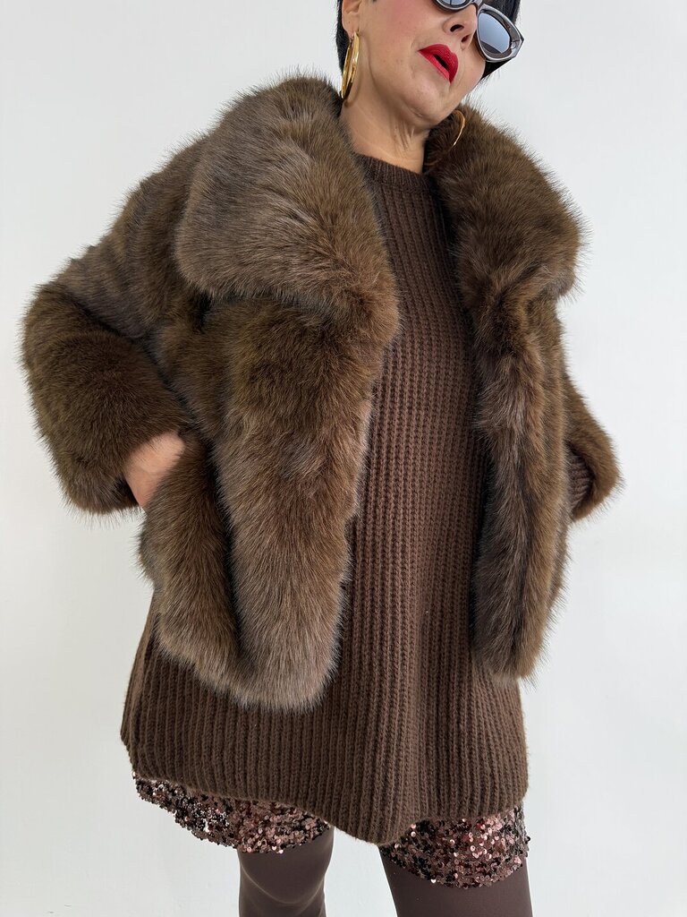 Giacca eocfhur brown 