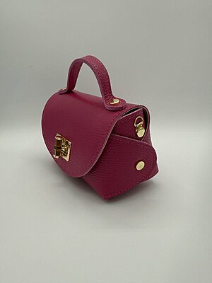 Minibag Trueleather Fuxia