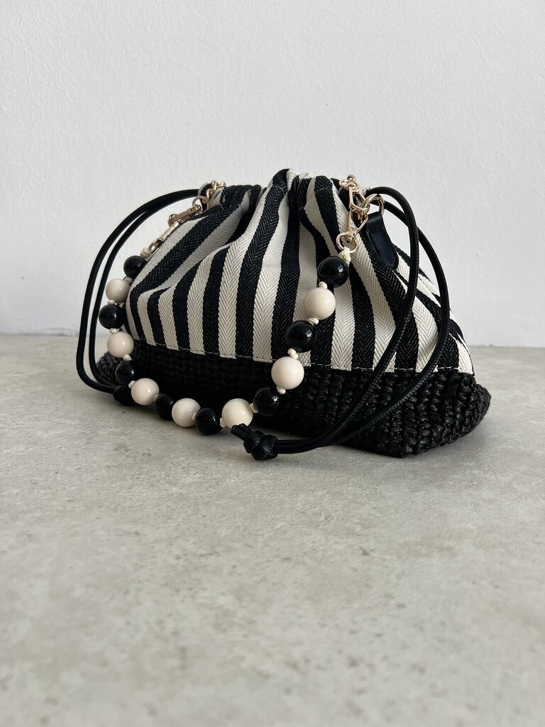 Bag Balls Stripe BlackCream 