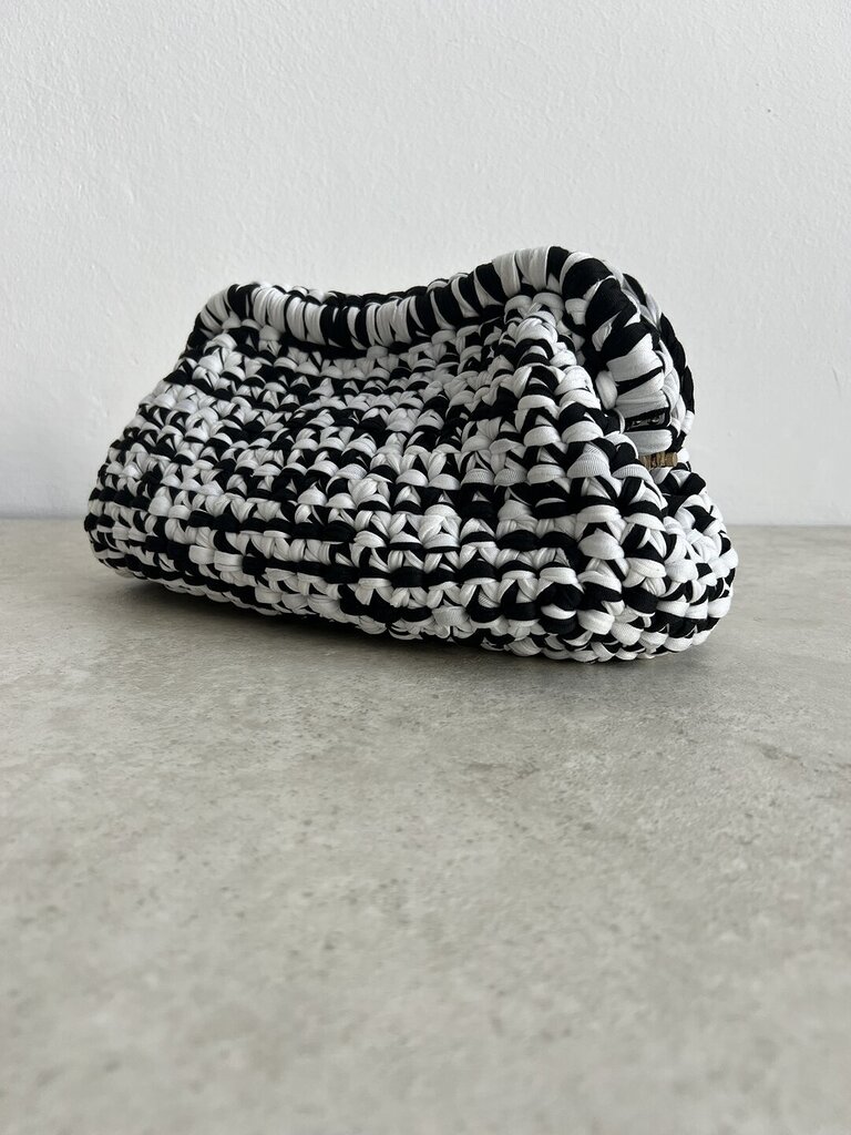 Bag Bicolored BlackWhite 