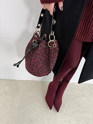 Bag secchiello macu rosso
