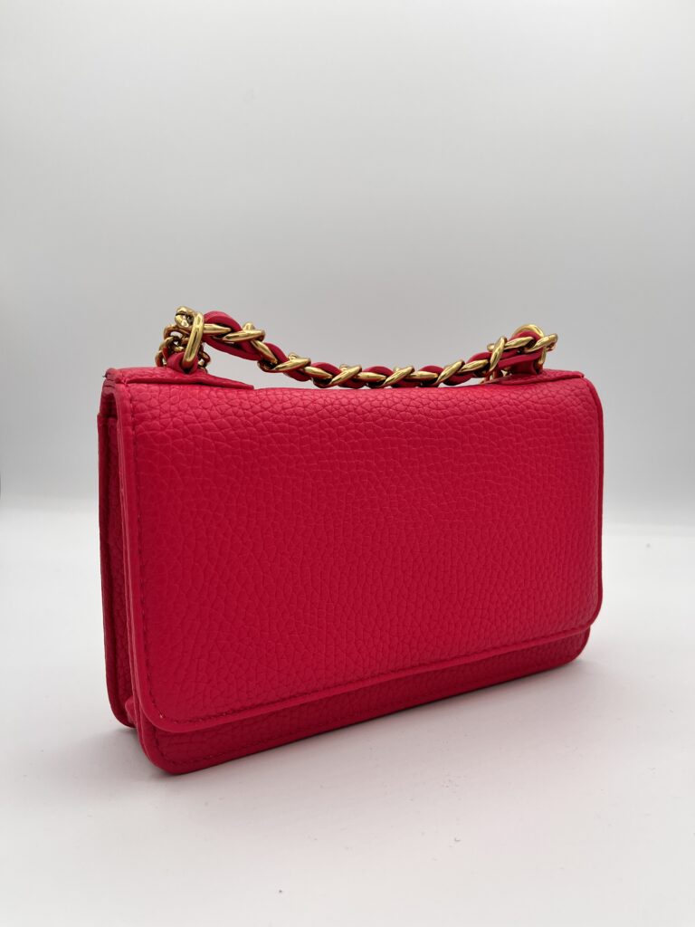 Mini bag wallet magenta 