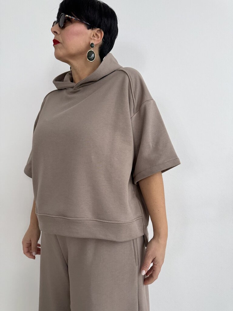 Felpa cappuccio Set Marwa - nocciola 