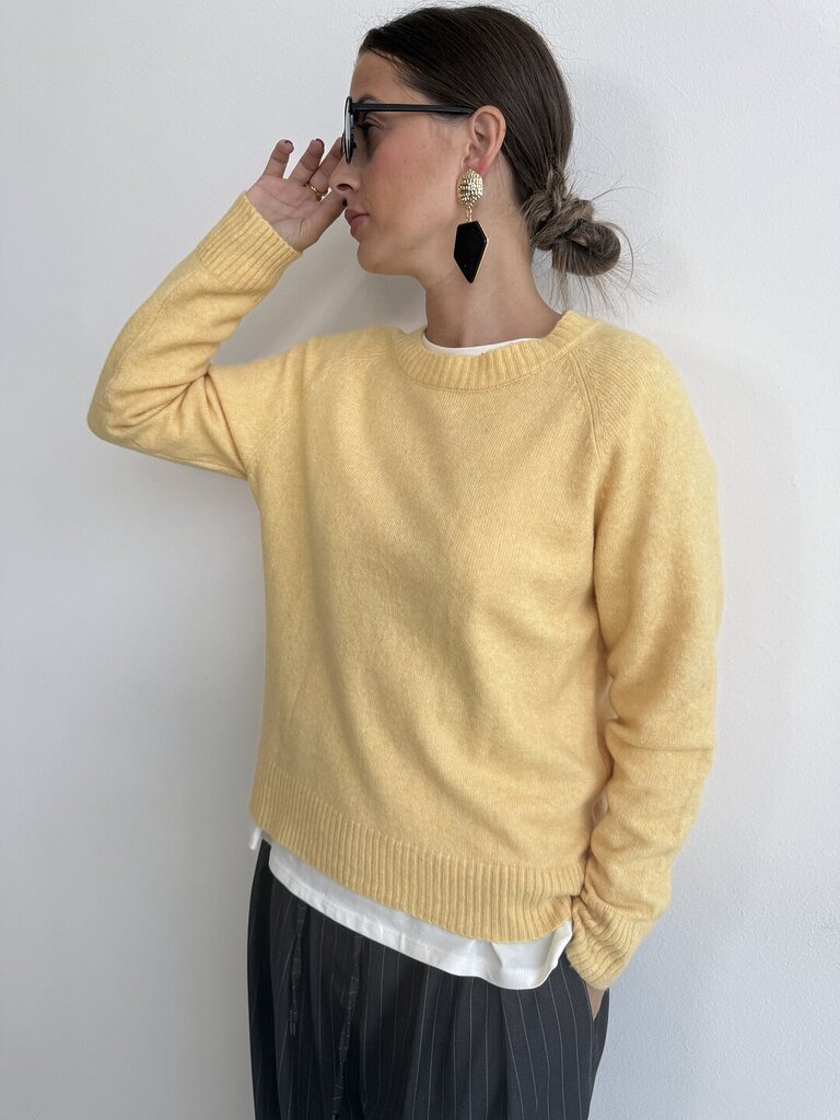 Pull Wool + 𝚌𝚘𝚕𝚘𝚛𝚒 - Giallo 