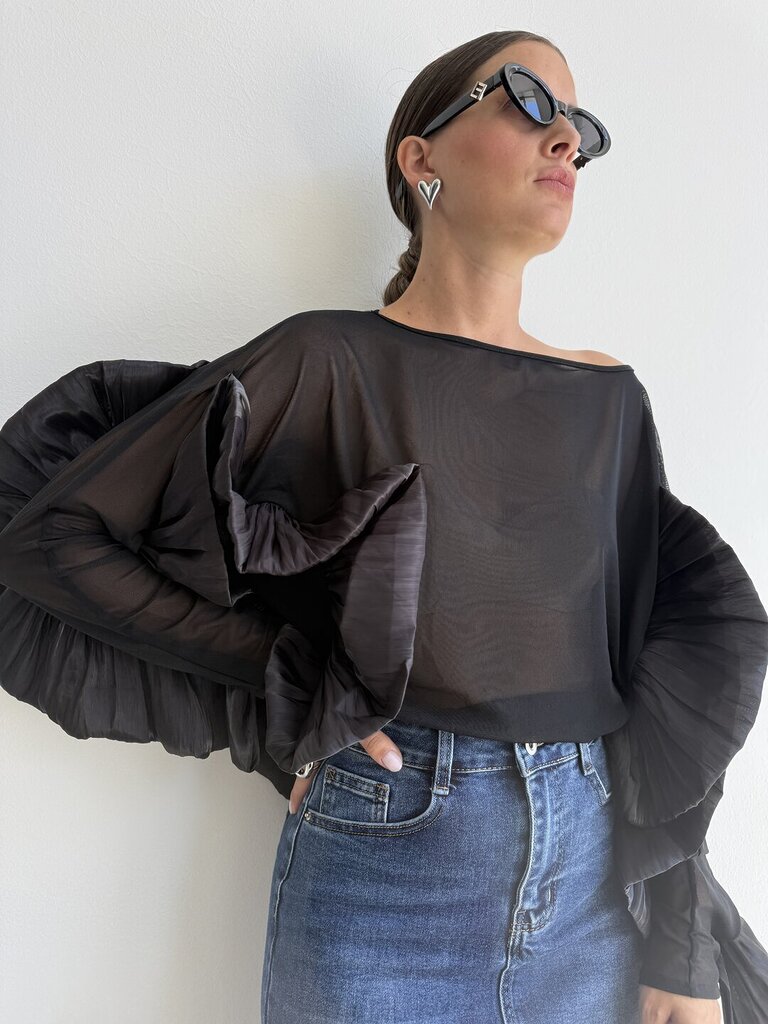 Maglia PEACOCK black 