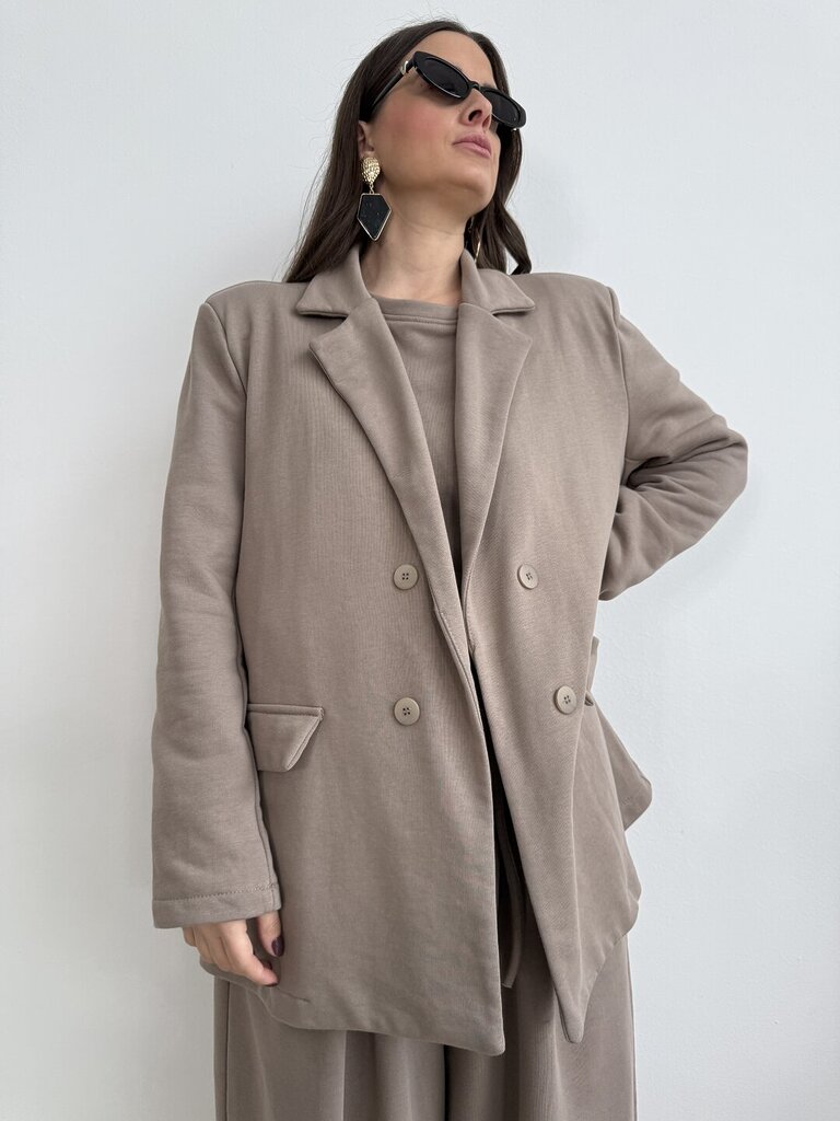 Giacca Set Marwa - nocciola 