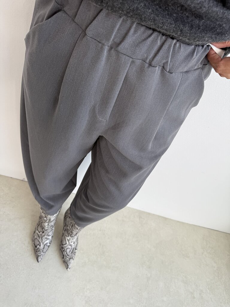 Panta ovetto CLELIA + 𝚌𝚘𝚕𝚘𝚛𝚒 - Grigio 
