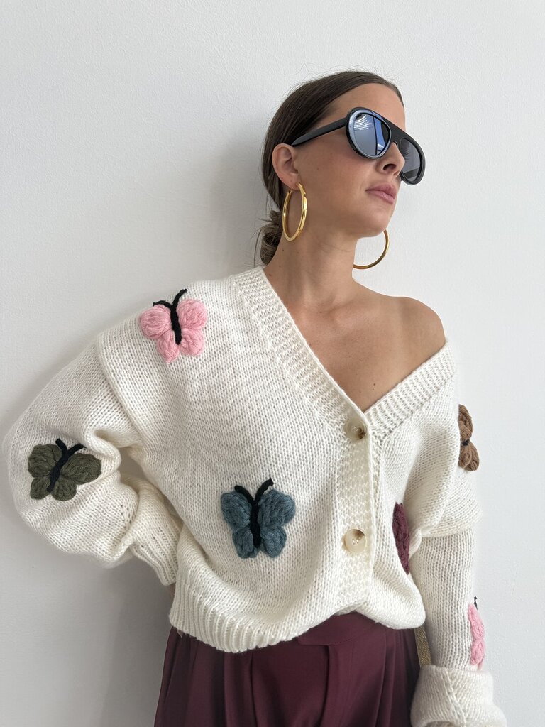 Cardigan farfalla 