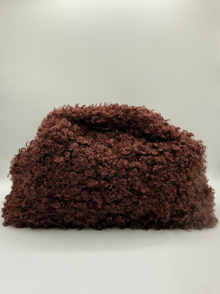 Bag clutch marrone riccio 