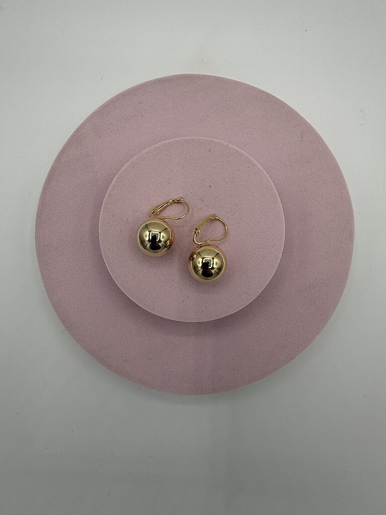 Orecchino monachella balls oro 