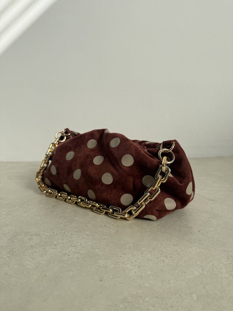 Bag Suede Pois red 