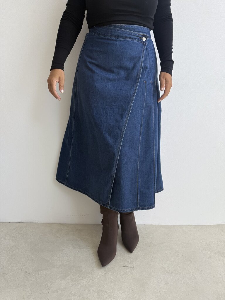 Gonna denim p/foglio 