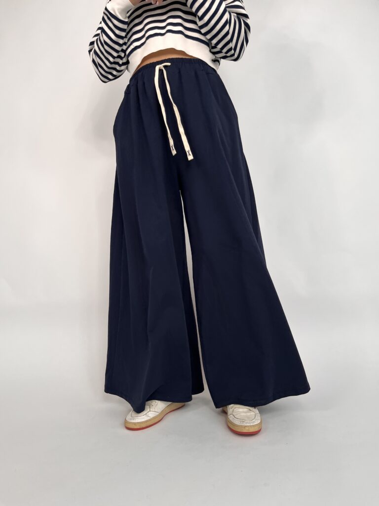 Pantalone palazzo VERONICA - Blu 