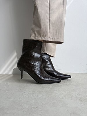 Tronchetto Croco brown
