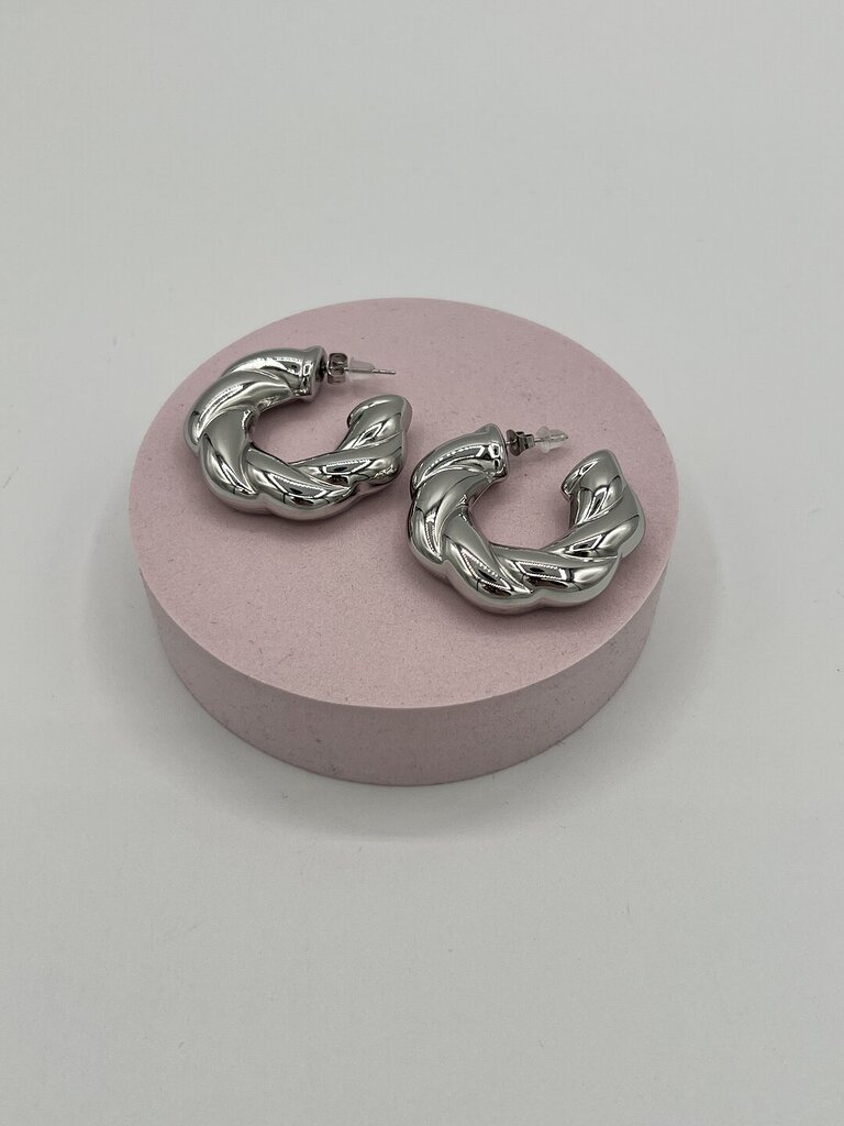 Croissant big silver 
