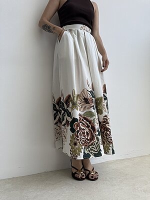 Panta largo fiore