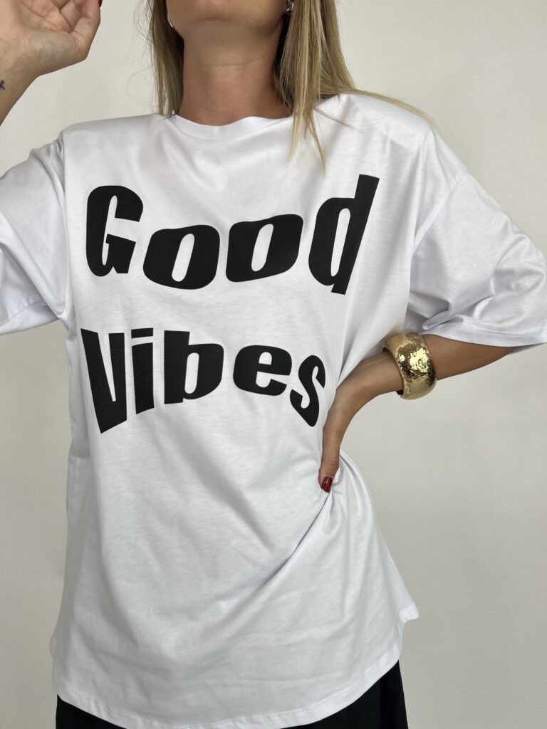 Tshirt GOOD VIBES 