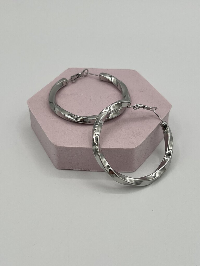 Cerchio torciglione silver 