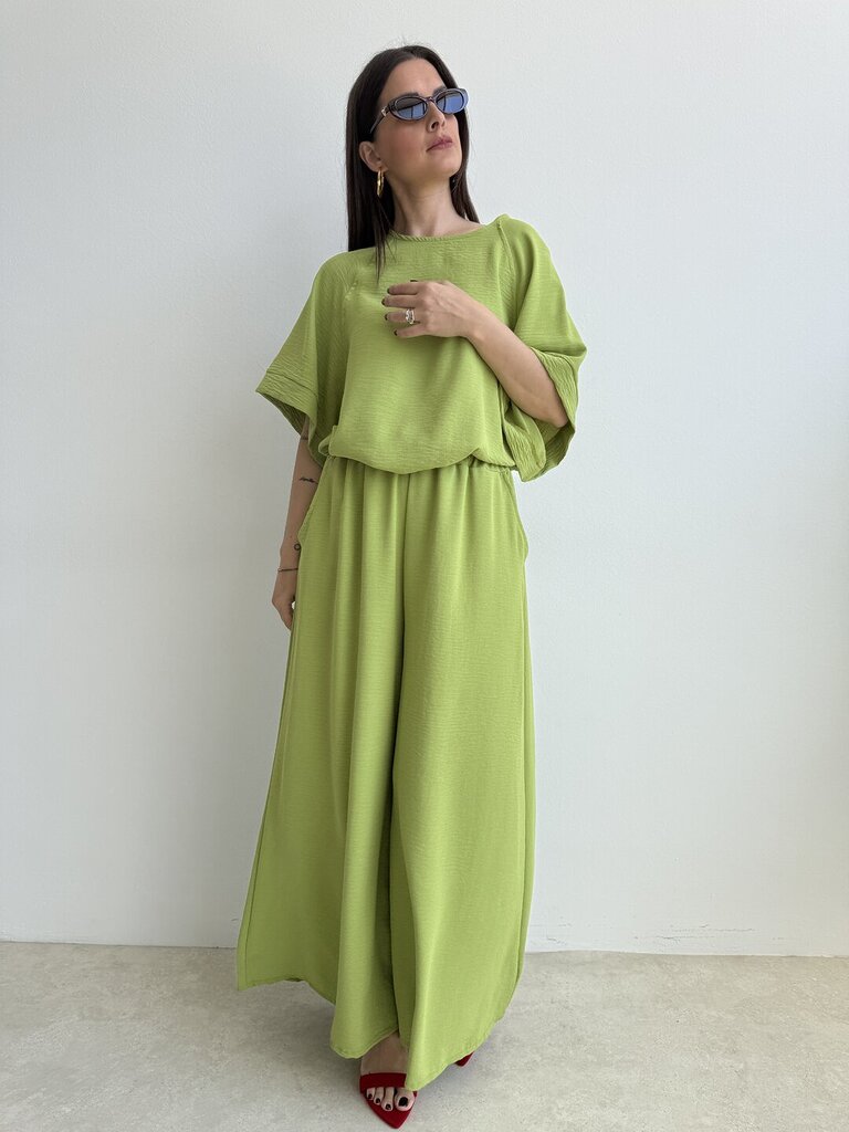 Set Chloe pantablusa - Verde Acido 
