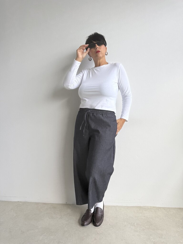 T-shirt Scatoletta regular - Bianco 