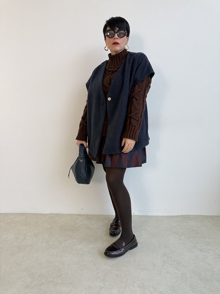 Cappa Gilet Lucas - Blu 