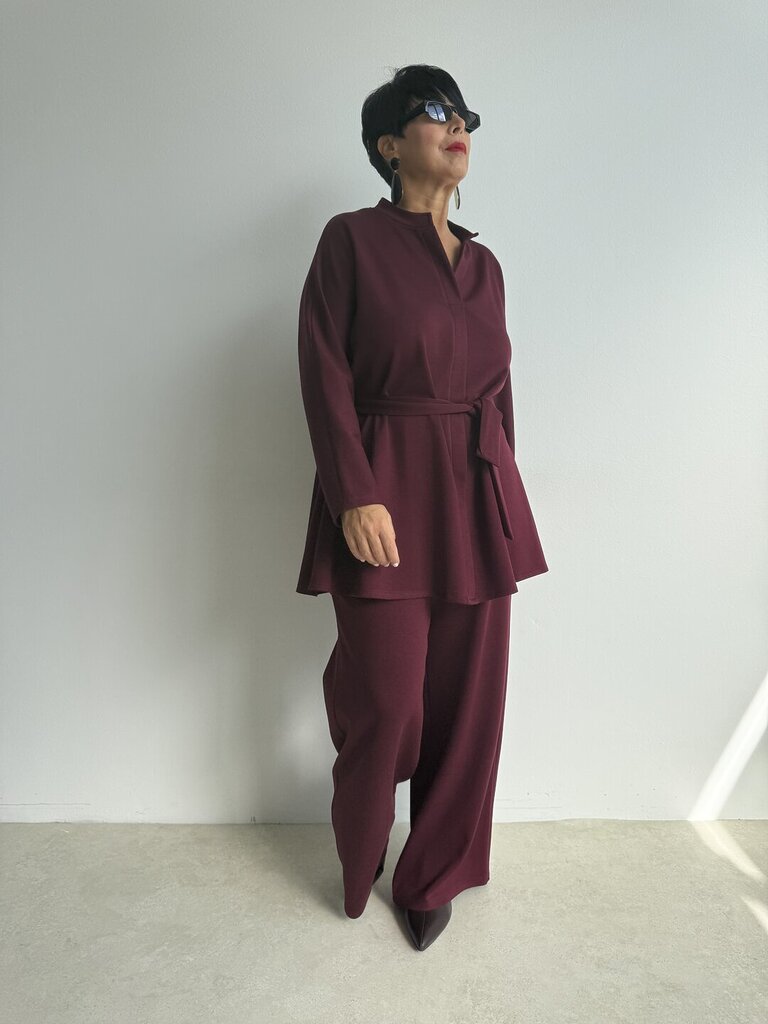 Set Priscilla - Rosso Carminio 