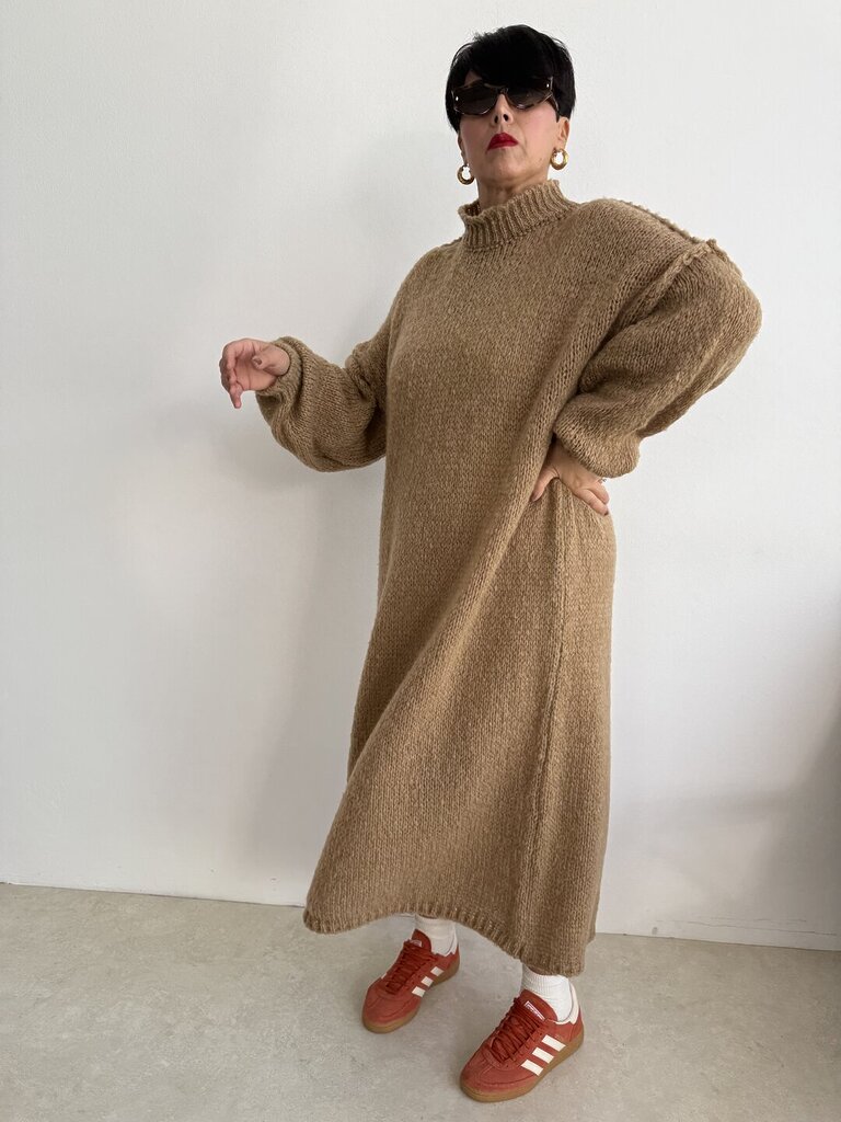 Maxi dress Lucilla - cammello 