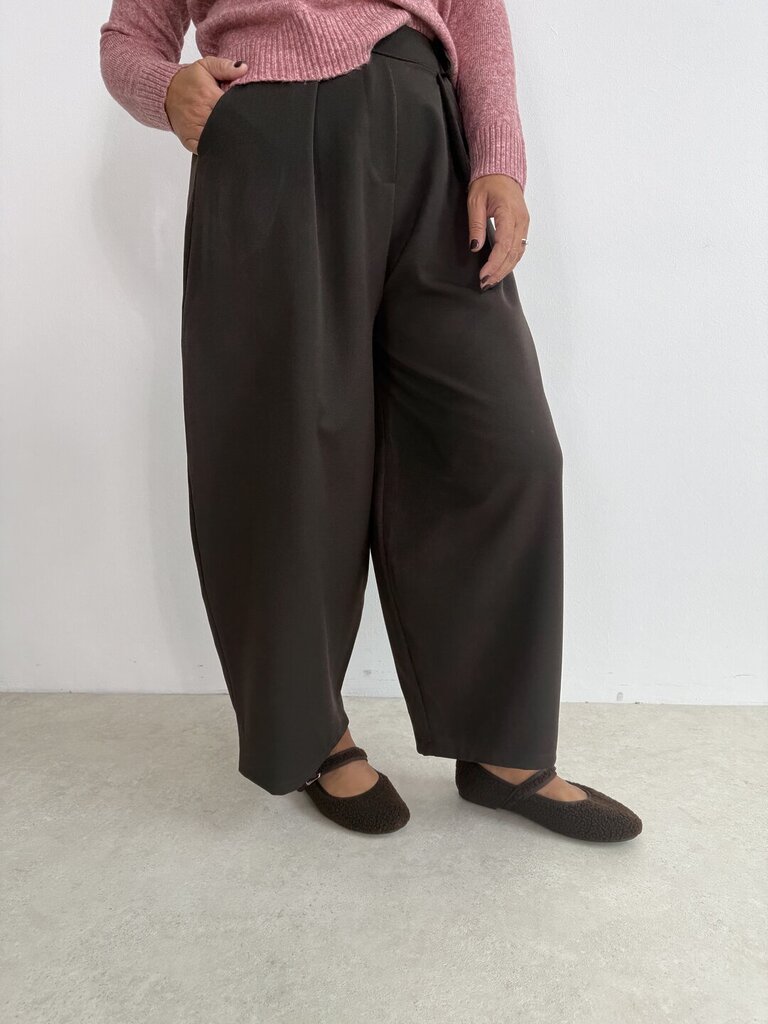 Pantalone Celine - marrone 